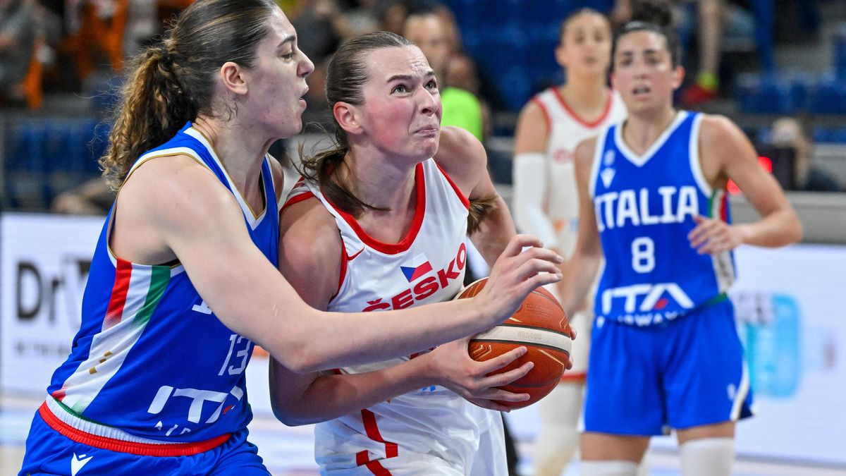 České basketbalistky v generálce na domácí ME proti Itálii neměly nárok