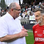 Miroslav Pelta a Karel Poborský.