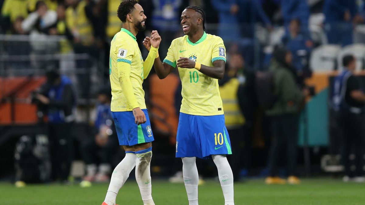 Brazílie postoupila na MS, rozhodl Vinícius Júnior