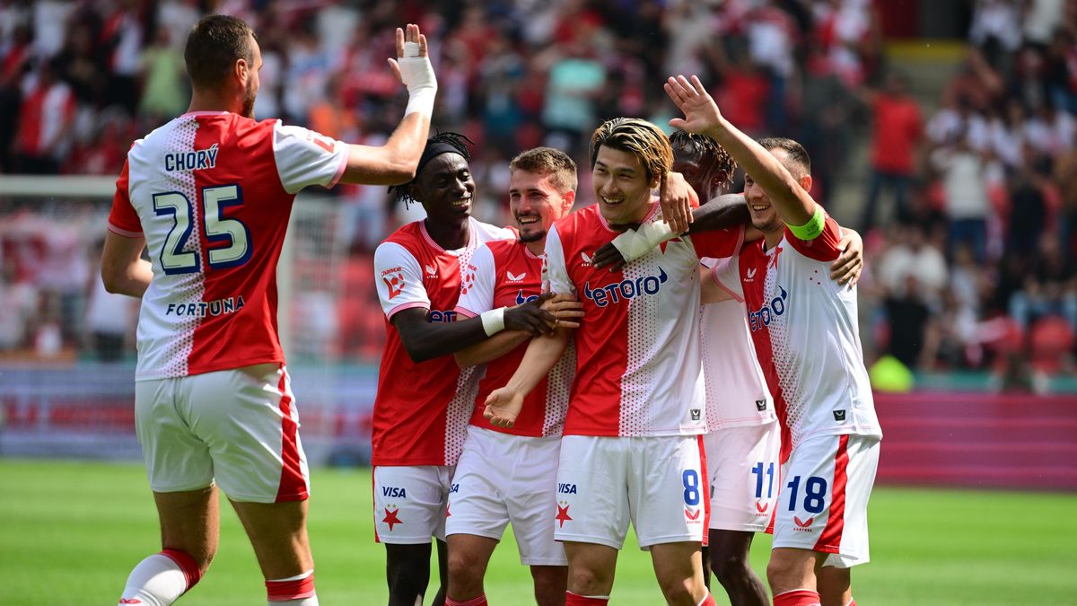 Gólová smršť v Edenu. Slavia opanovala generálku, první trefa pro posilu