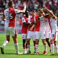 Slavia v generálce porazila Drážďany. 