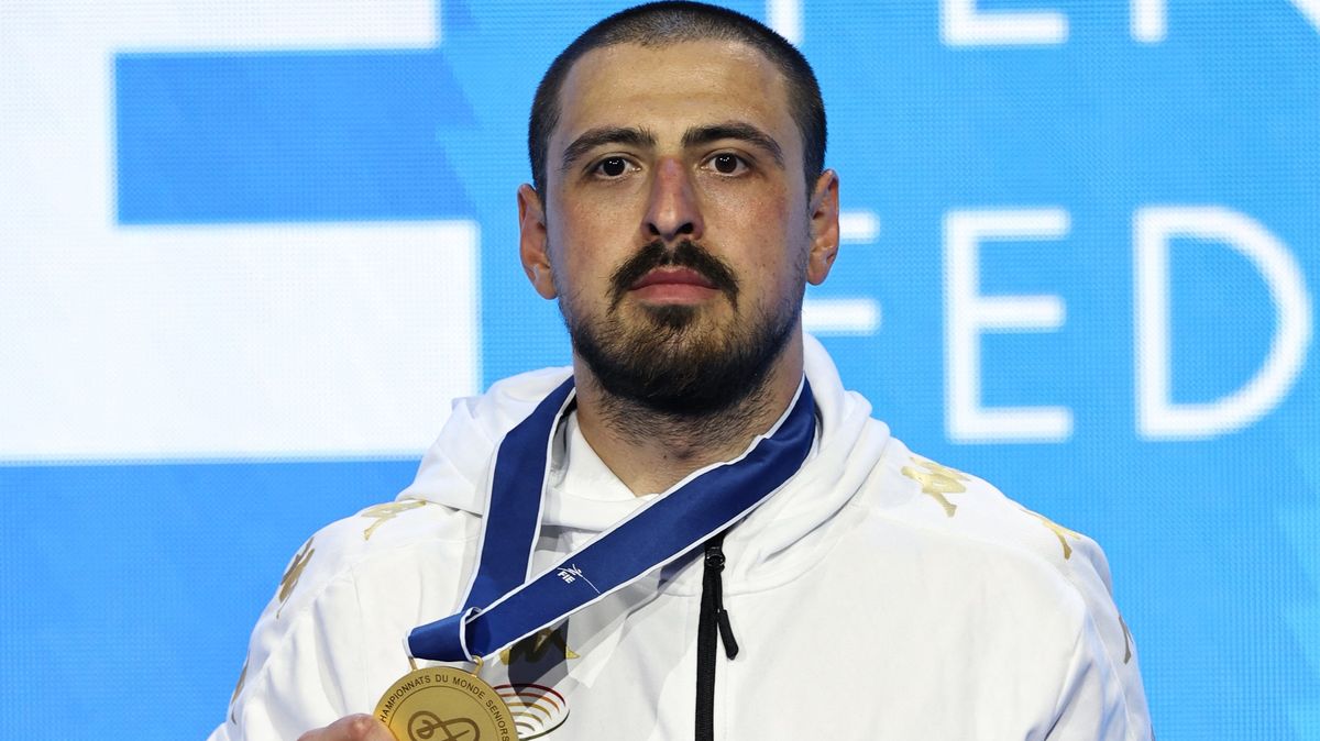 Bazadze získal pro Gruzii historické zlato na mistrovství světa v šermu