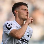 Lukáš Mašek neslaví gól proti Mladé Boleslavi.