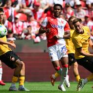 Přípravné fotbalové utkání Slavia Praha – Drážďany