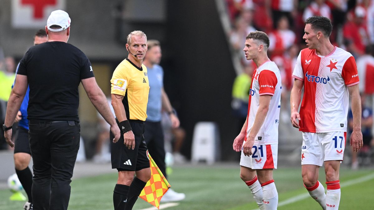 Míč na hraně, lajdáctví slávistů. V Edenu se řešil sporný gól  