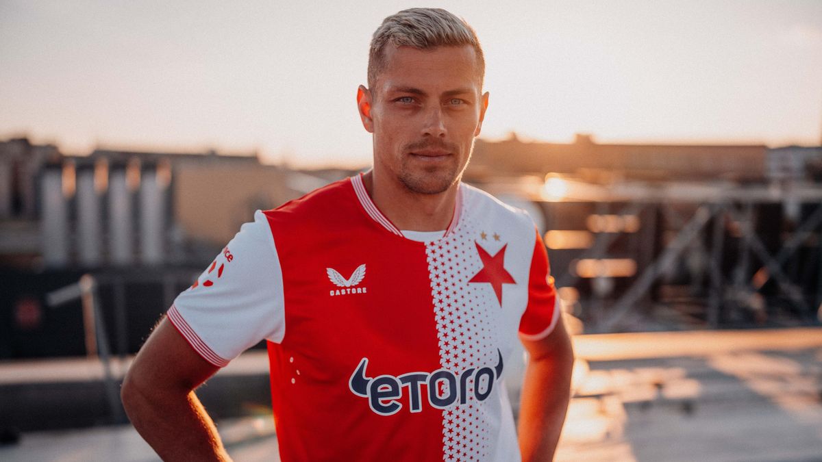 Slavia představila nové dresy, sešívaná bude i venku