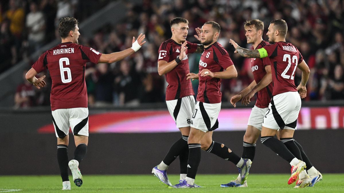 Sparta při Priskeho návratu na Letnou po obratu zvítězila