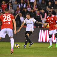 Sparta začala v Aktobe boj o Konferenční ligu v hustém dešti