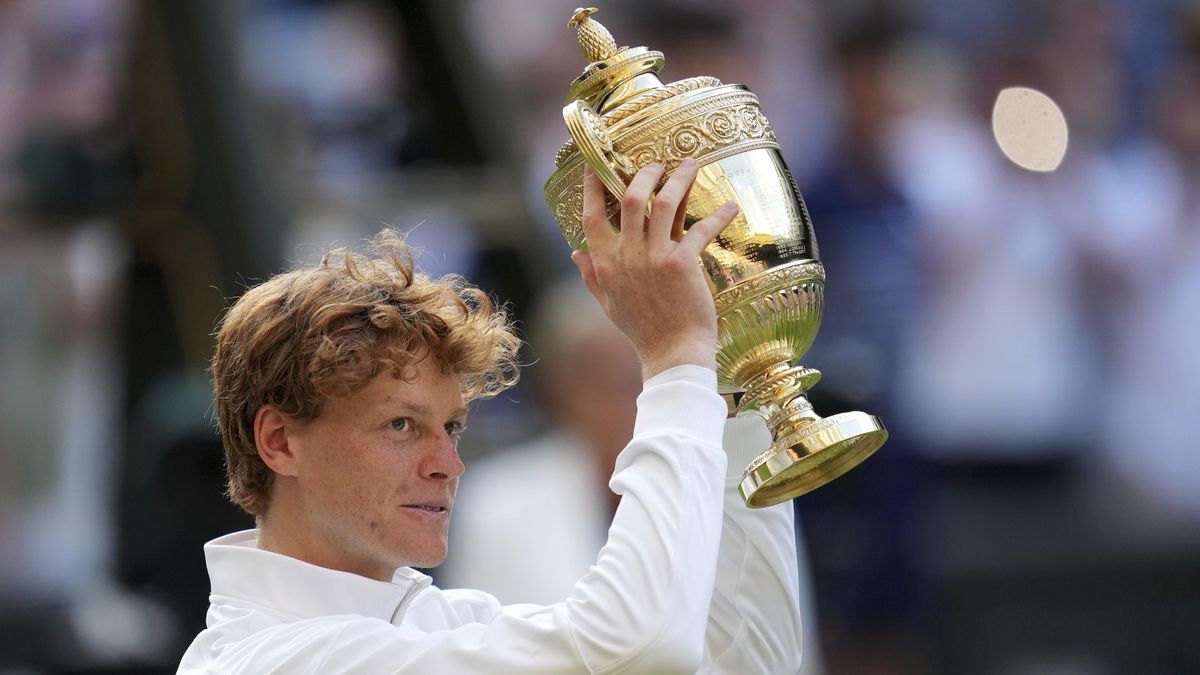 Sinner vyhrál bitvu titánů proti Alcarazovi a ovládl Wimbledon