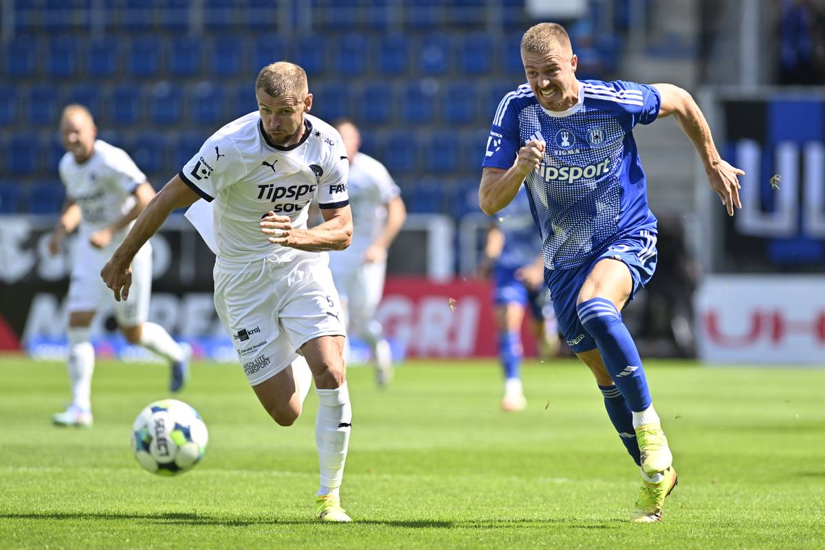 Běžecký souboj Filipa Vaška ze Slovácka a Daniela Vašulína z Olomouce
