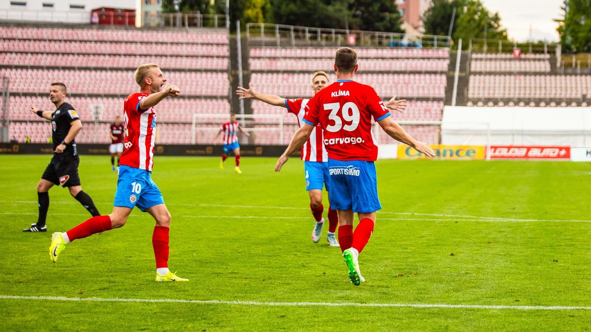 Zbrojovka přejela rezervu Sparty. Druhou výhru slaví i Ústí a Táborsko