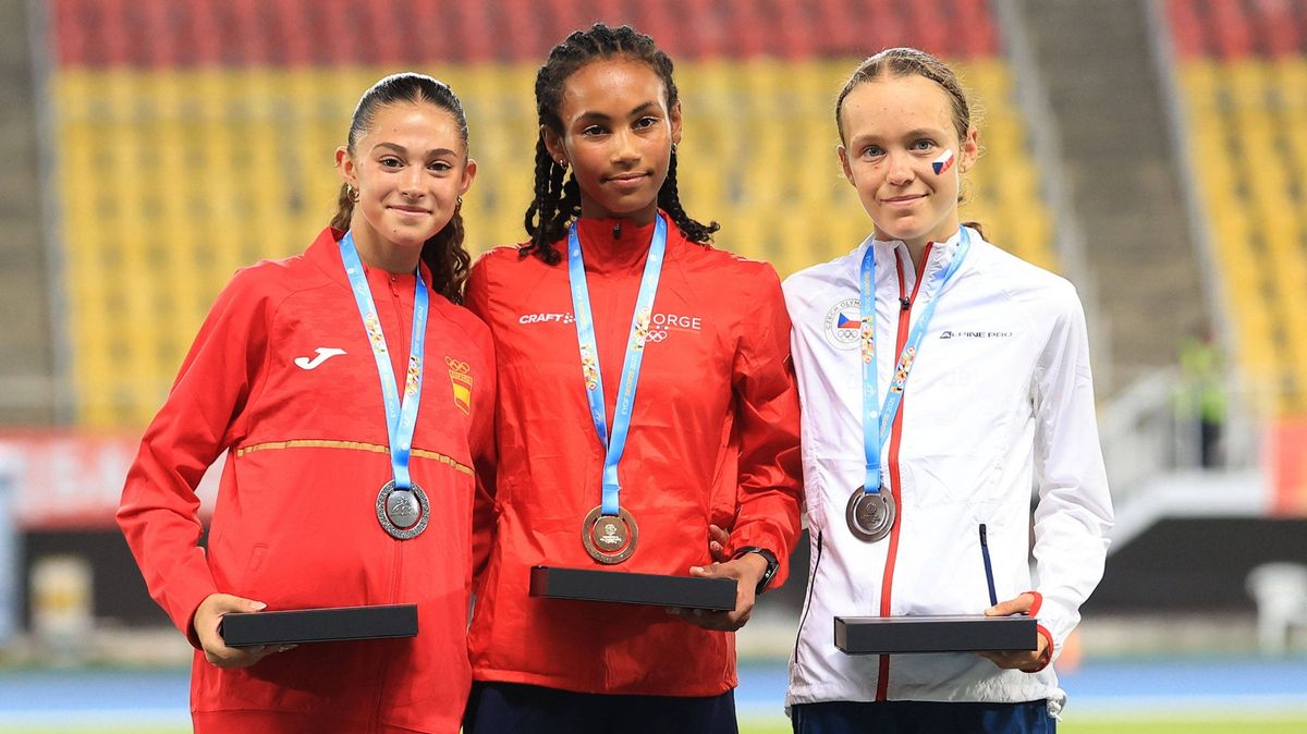 O první české medaile z olympijského festivalu mládeže se postarali bronzoví atleti