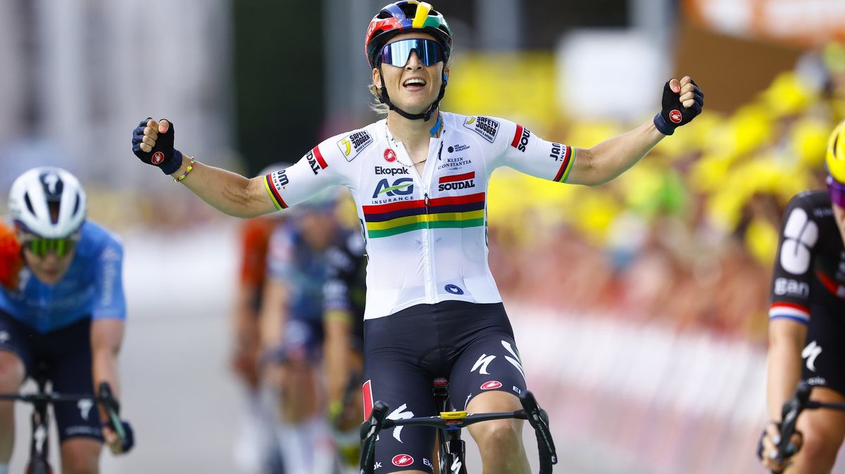 Le Courtová jako první Afričanka vyhrála etapu na Tour de France