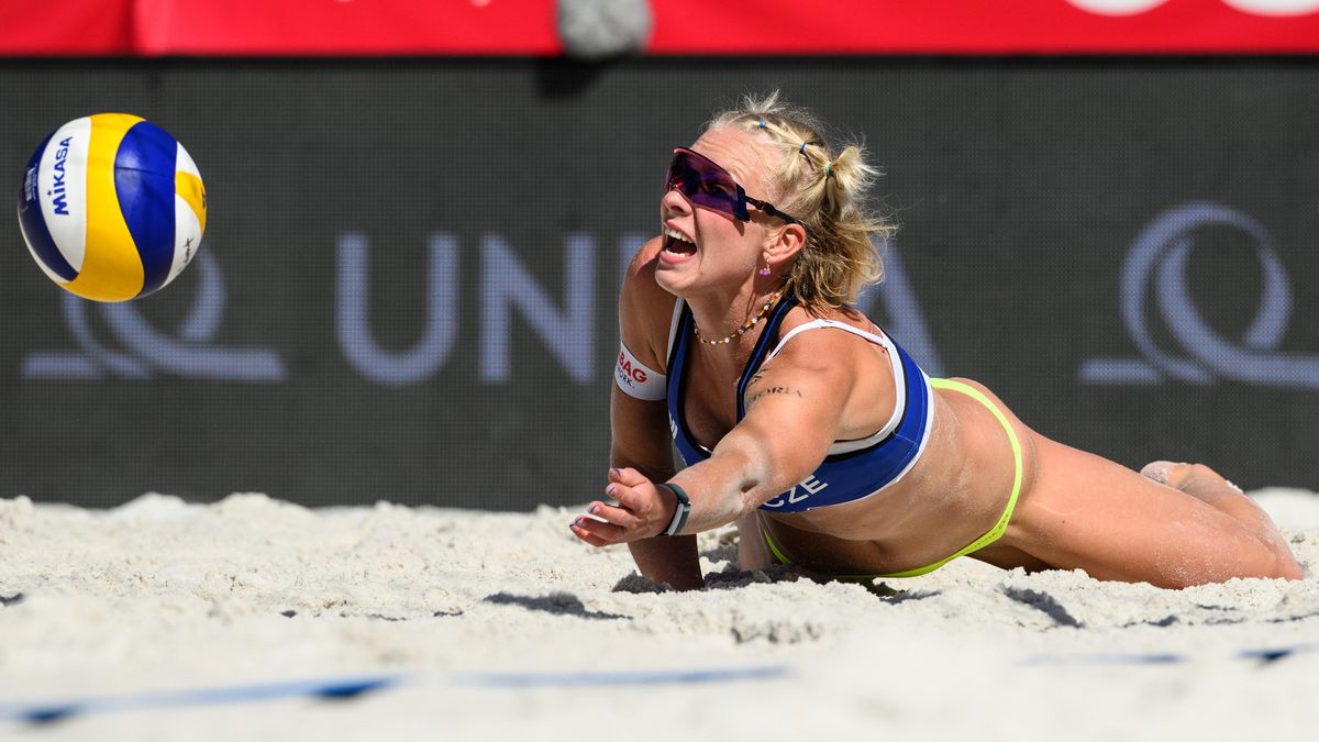 Beachvolejbalistky Svozilová se Štochlovou dohrály v Gstaadu v osmifinále