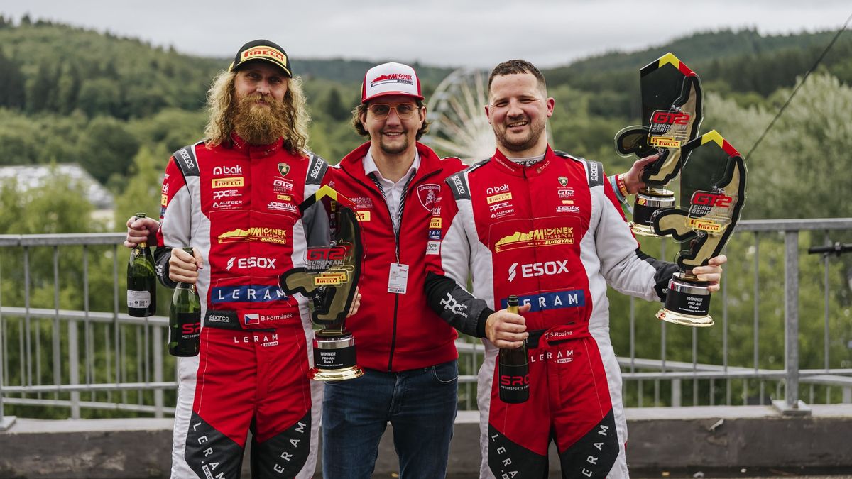 Český tým ovládl i třetí podnik GT2 European Series. Ze Spa si odvezl maximum bodů