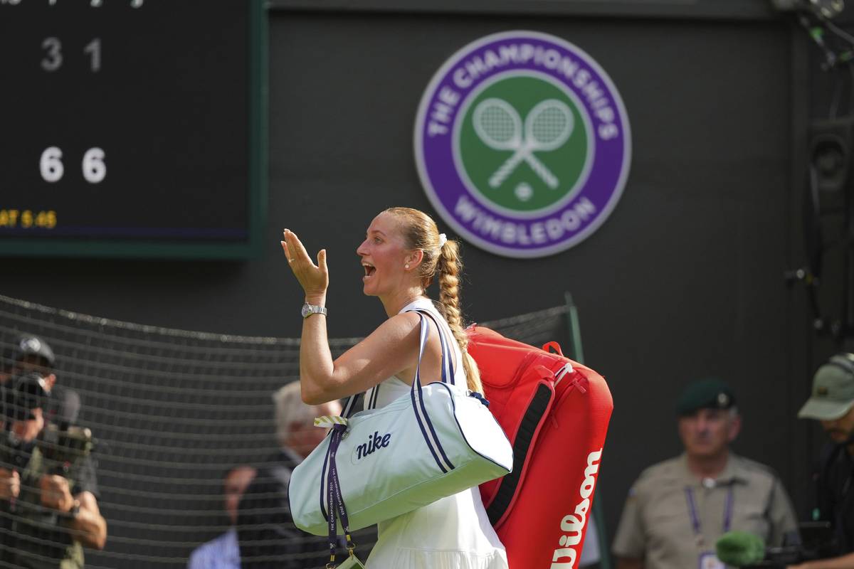 Petra Kvitová miluje Wimbledon a Wimbledon miluje Petru Kvitovou. Poslední pozdrav dvojnásobné šampionky fanouškům All England Clubu v kariéře. 
