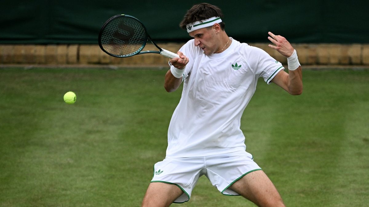Už nejsem jako slon na bruslích, říká Menšík po první výhře ve Wimbledonu