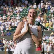 Poslední proslov Petry Kvitové na Wimbledonu v hráčské kariéře.