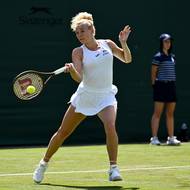 Kateřina Siniaková v prvním kole Wimbledonu