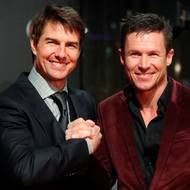 Dva milovníci adrenalinu. Felix Baumgartner a Tom Cruise