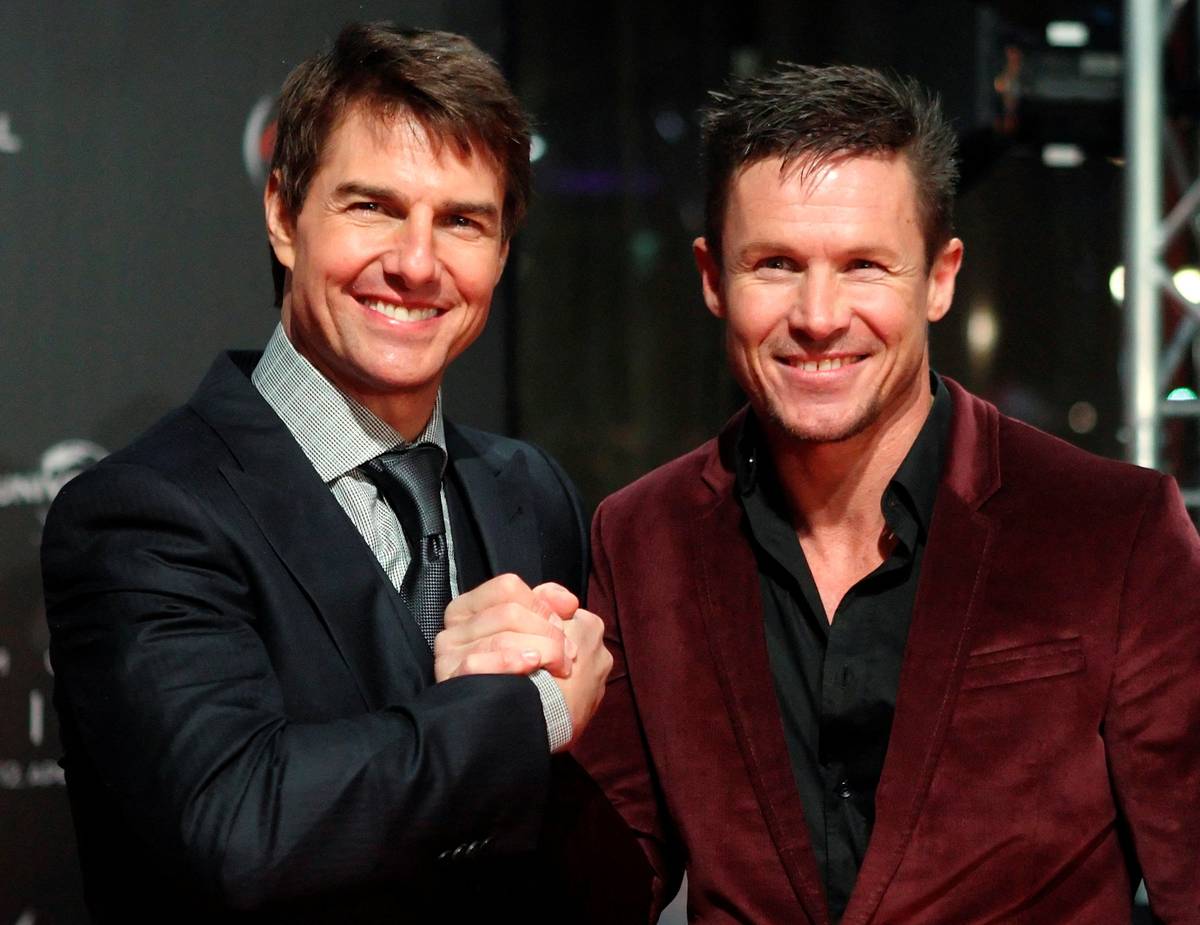 Dva milovníci adrenalinu. Felix Baumgartner a Tom Cruise