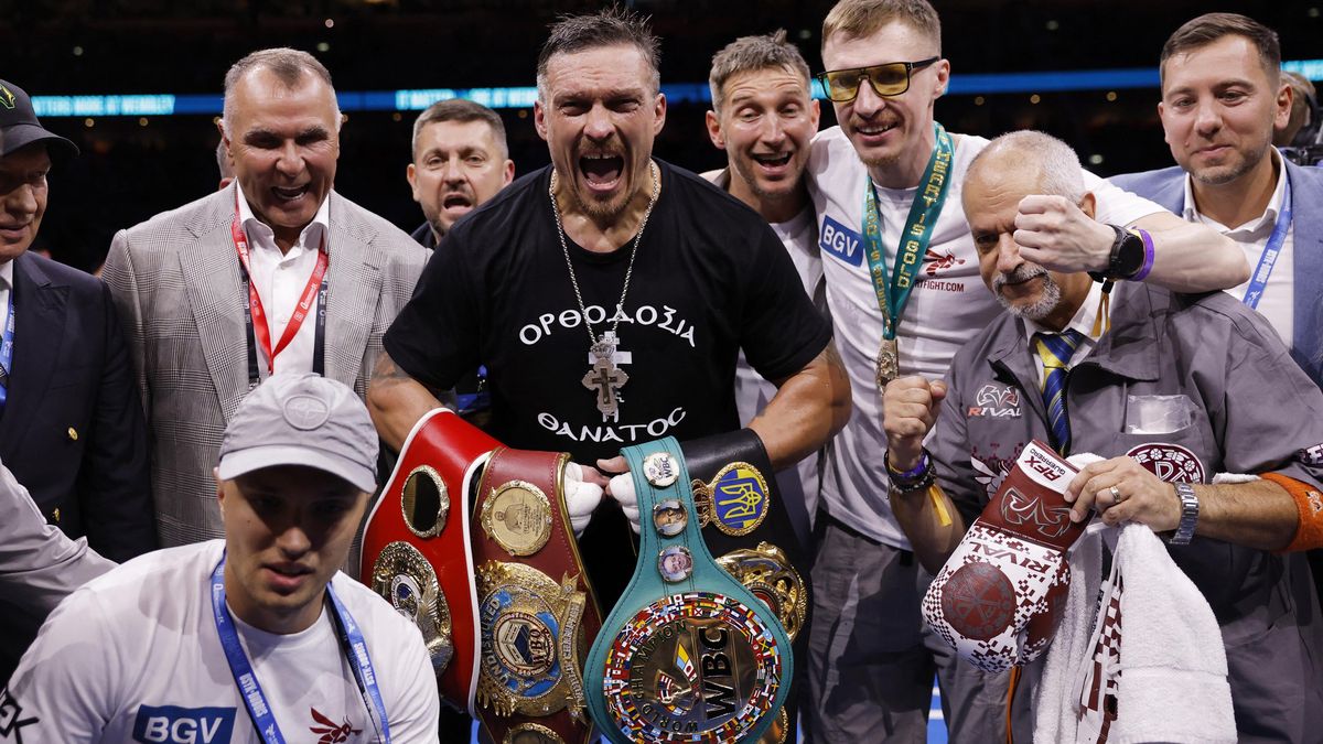 Fury opět dotírá na šampiona Usyka: Jenom já ho mohu porazit