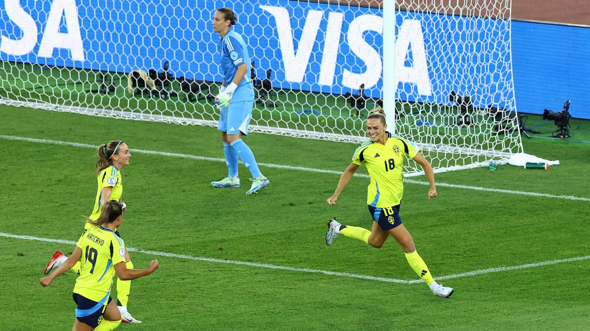 Švédky na ME ovládly skupinu po jasné výhře nad Němkami