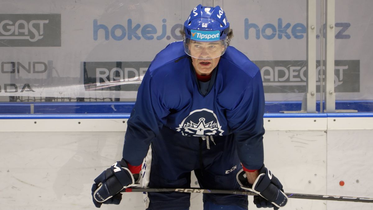 Jágr se chystá na extraligu, nechybí v sestavě Kladna v přípravě