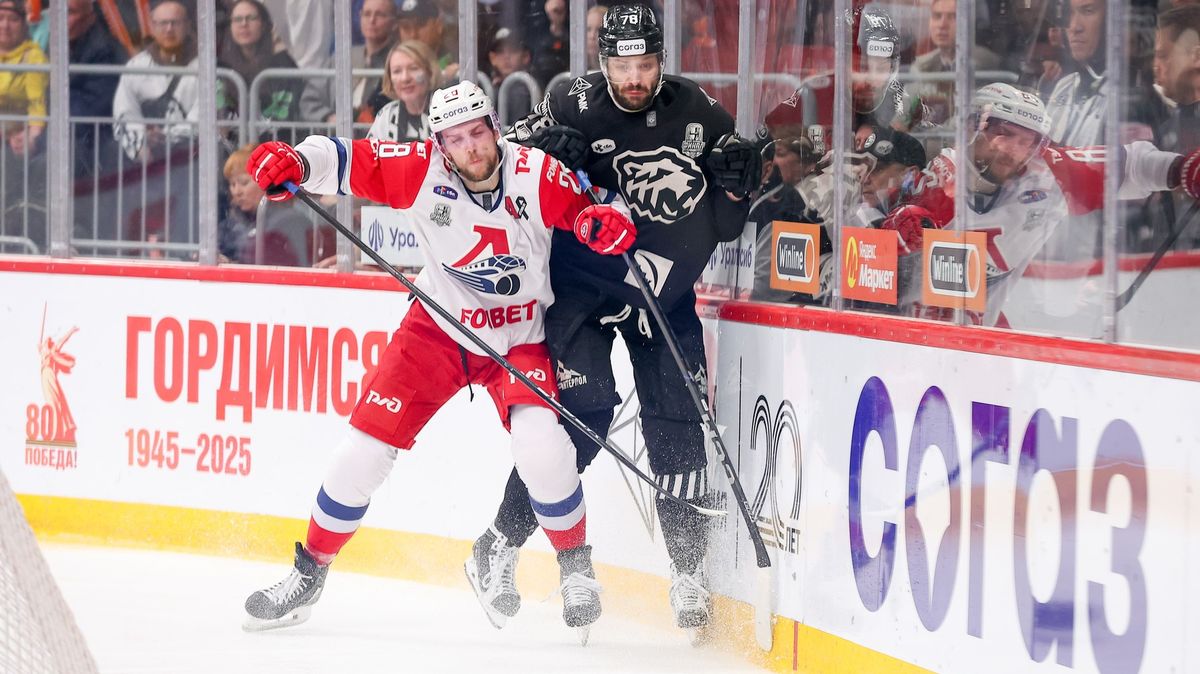 Slovenský obránce hájí své působení v KHL: Ukrajina na Rusko útočí taky