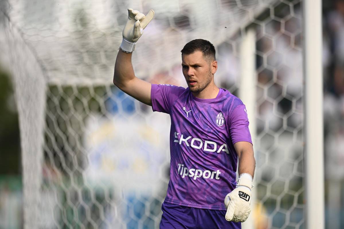 Brankář Mladé Boleslavi Aleš Mandous