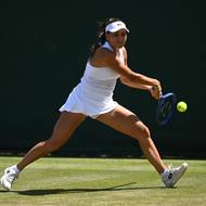 Soupeřka Lindy Noskové Kamila Rachimovová