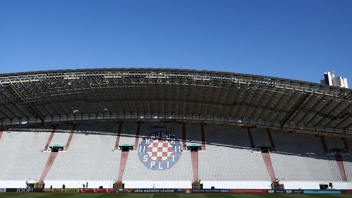 Bouřky ve Splitu poničily i stadion Hajduku, rival nabídl pomoc