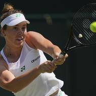 Linda Nosková v zápase třetího kola rychle ztratila servis a musela dotahovat.