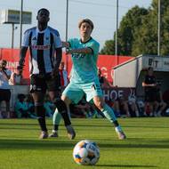 Daiki Hašioka čeká na ostrou premiéru v dresu Slavie. 