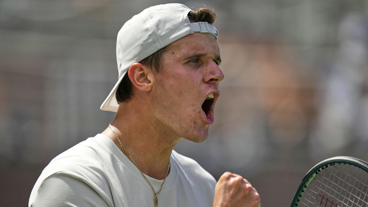 Tenista Jakub Menšík je velkou nadějí českého sportu