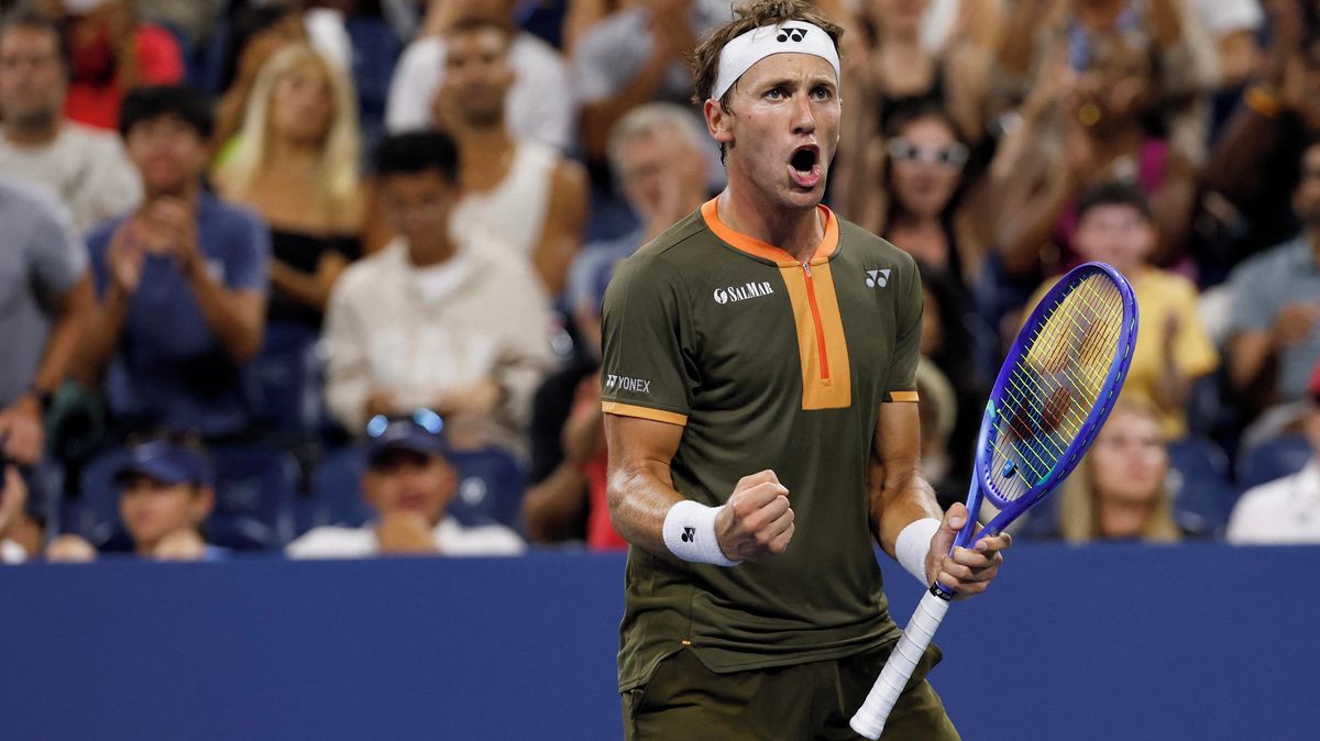 Všude smrad marihuany. Nejhorší věc na US Open, stěžuje si Ruud