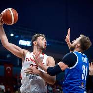 Nejlepší střelec zápasu, Turek Alperen Sengun.