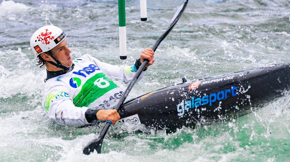 Krejčí bral stříbro v časovce kayakcrossu na SP v Tacenu