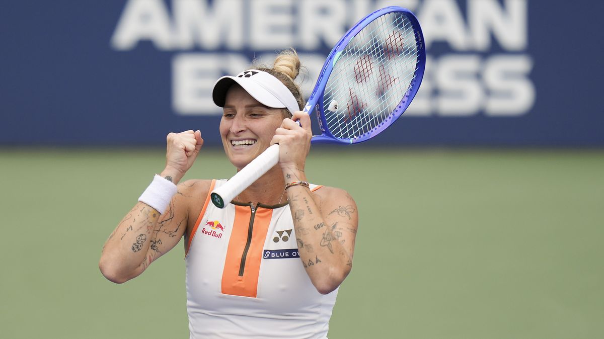 Skvěle, Vondroušová přehrála světovou osmičku a na US Open je v osmifinále! Chystá se Krejčíková 