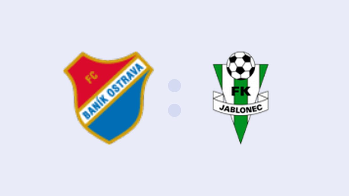 Ostrava Jablonec Soccer Live – Chance League 2025 2026
