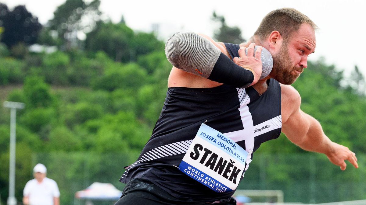 Staněk se po zranění vrátí na mistrovství ČR družstev, házet bude i Špotáková