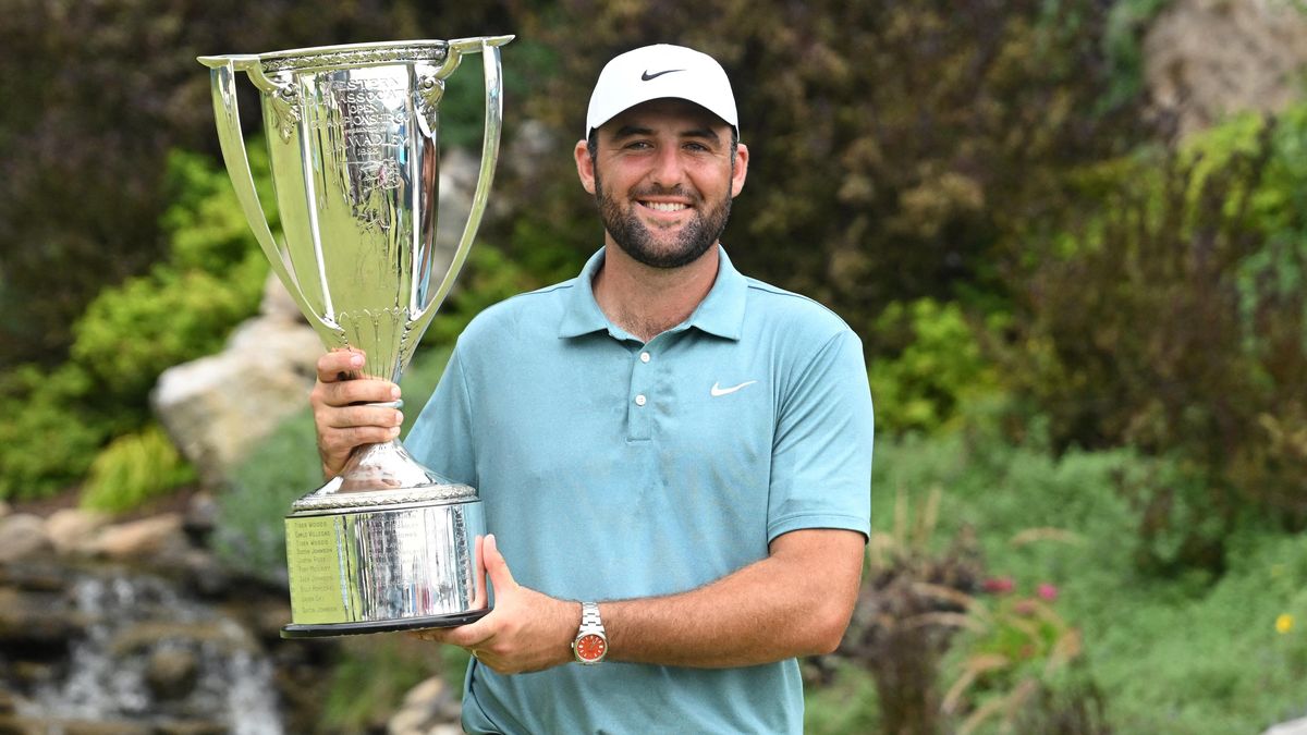 Golfista Scheffler vyhrál BMW Championship a má pátý letošní triumf