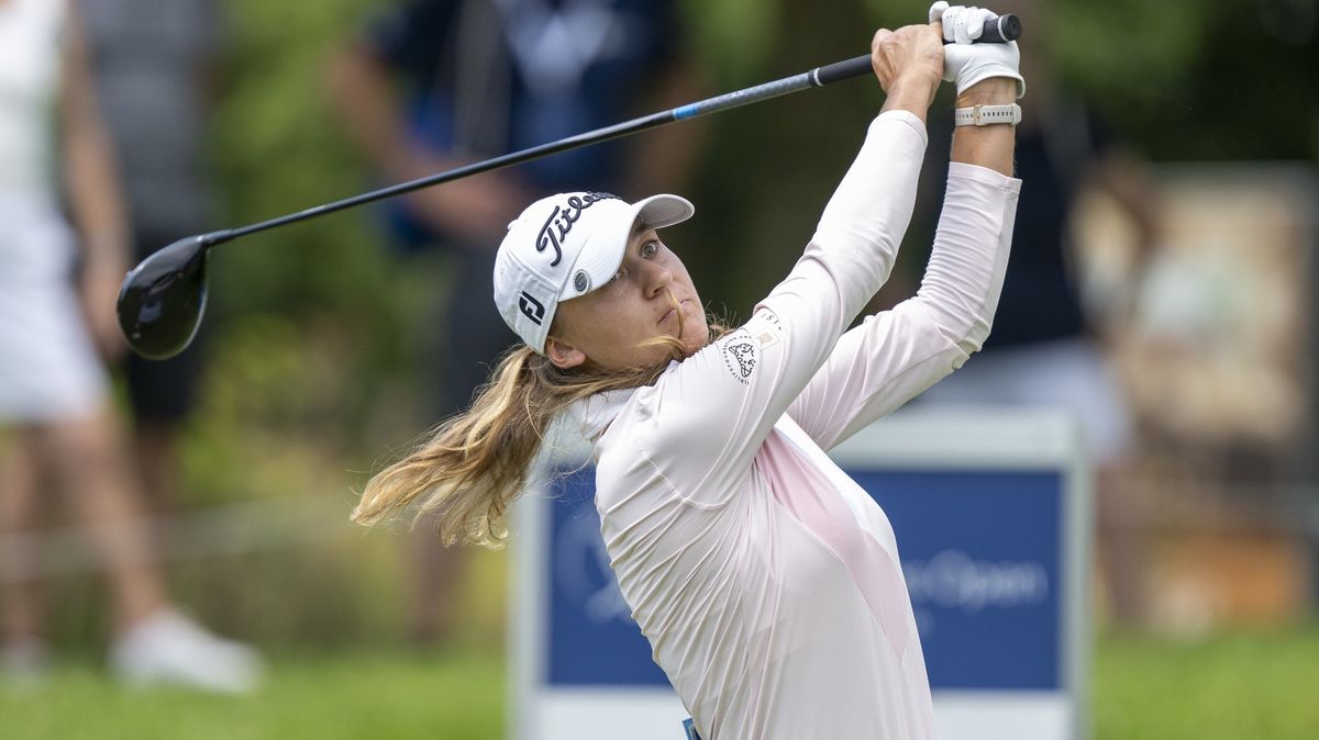 Úspěšný comeback. Golfistka Melichová se po téměř roční pauze vrátila druhým místem