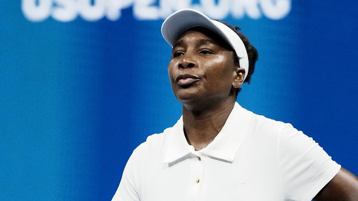 Venus Williamsovou po porážce od Muchové přemohly emoce