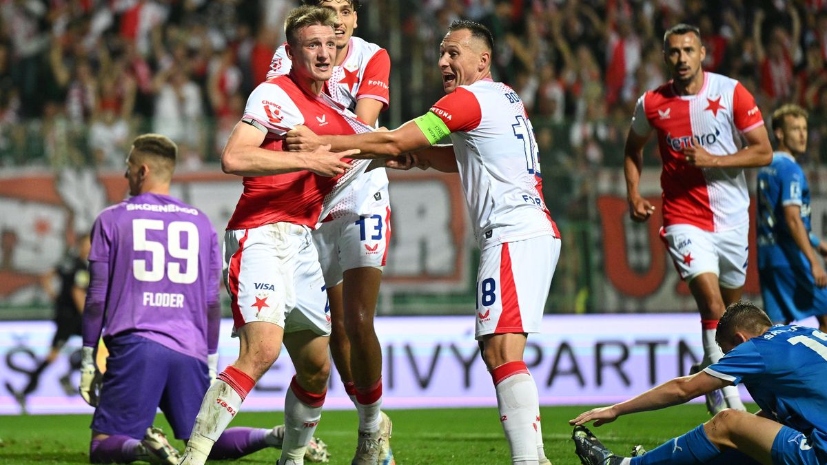 Slavia udolala Boleslav a je první. Slaví i Karviná a Jablonec, Pardubice znovu nevyhrály