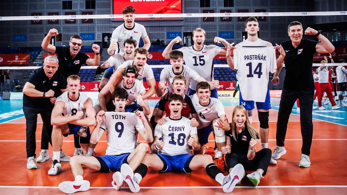 Český volejbal jde nahoru, říká kouč úspěšných mladíků. Prozradil, co je třeba ještě zlepšit