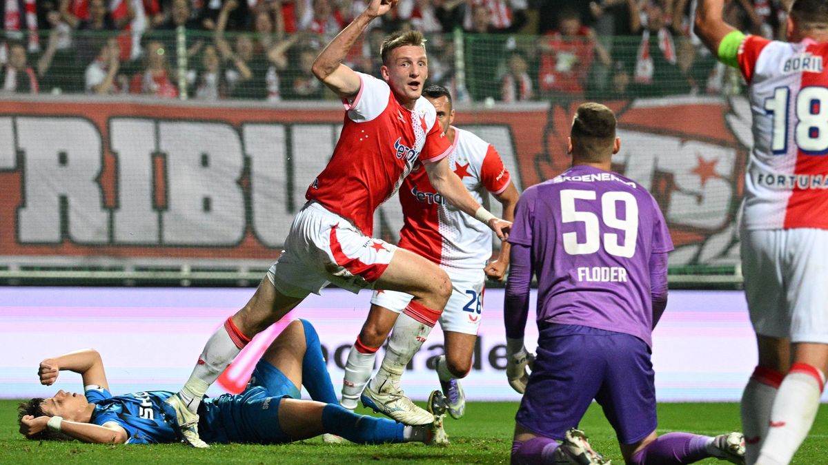 Po roce čekání první gól za Slavii: Chci hrát víc, to nerozporuju