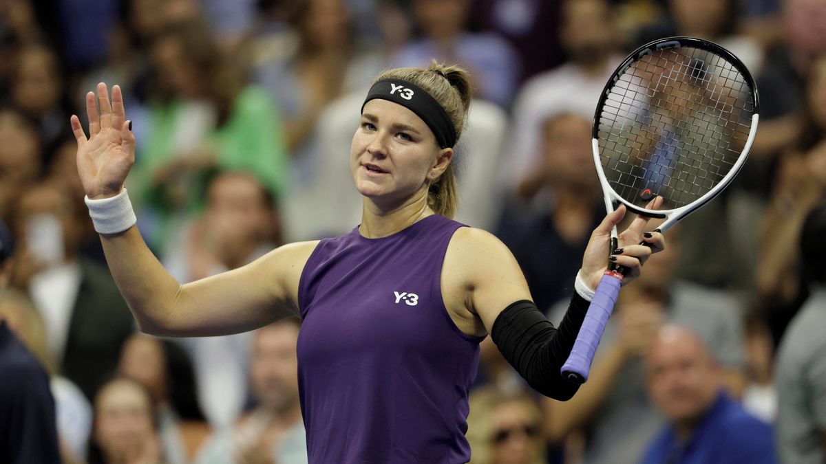 Těžká chvíle pro Muchovou. Zaskočil ji bývalý přítel, rozhozená tenistka ho prosila, aby opustil hlediště