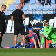 Ošetřovaný stoper Viktorie Václav Jemelka.