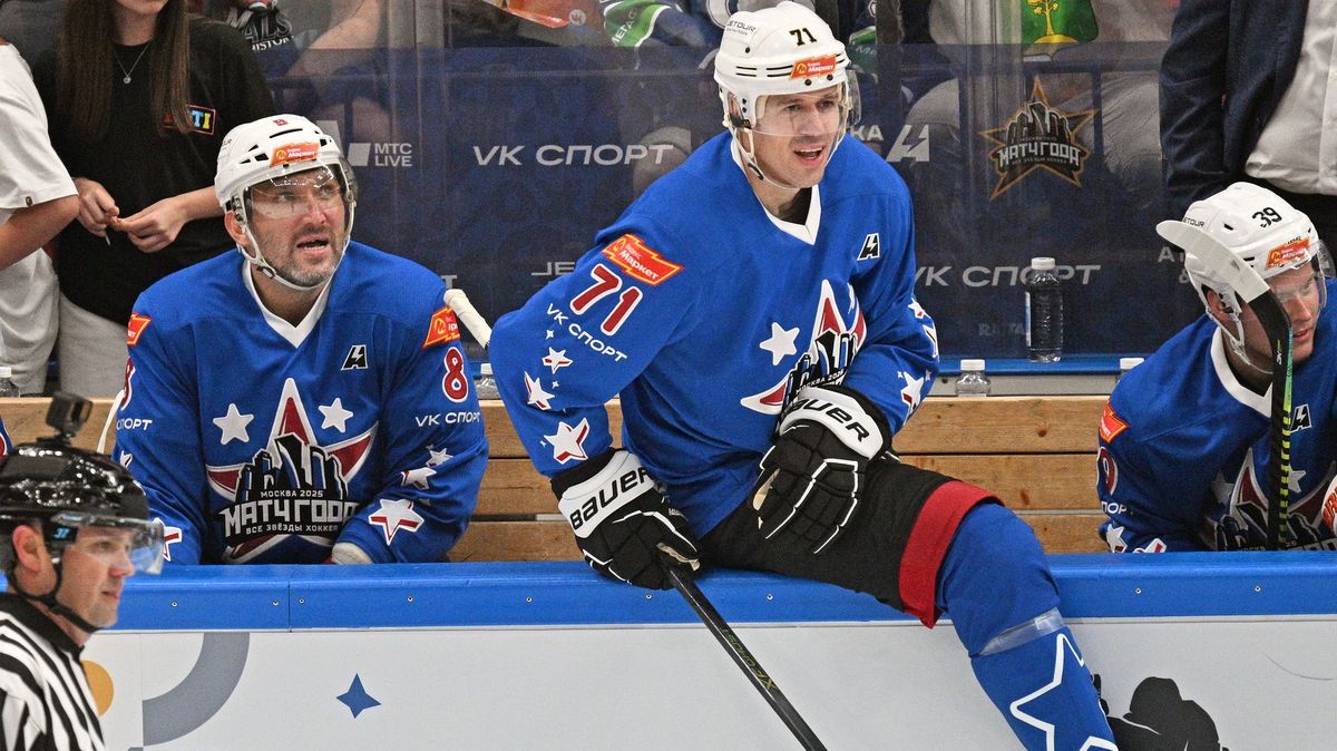 Hokej nás může spojit, věří Ovečkin s Malkinem před jednáním na Aljašce